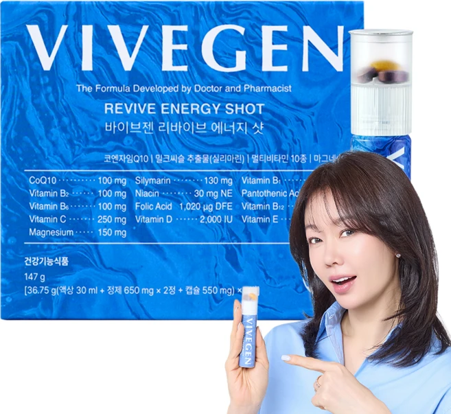 바이브젠 리바이브 에너지 샷, 1개, 4회분 - 쿠팡