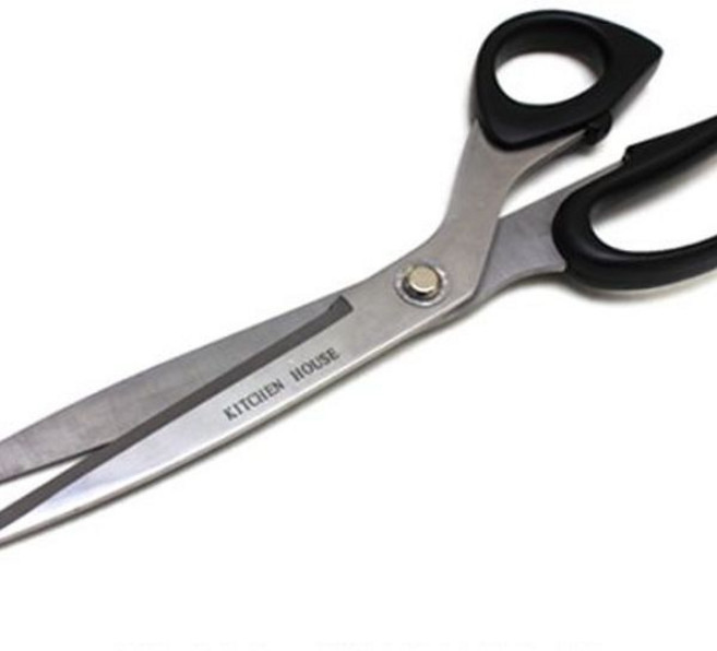 영신 특수 고급가위 7호 주방 음식용 가위 업소 가정, 블랙, 1개