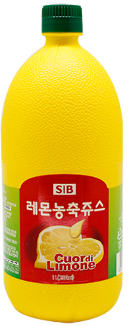 SIB선인 레몬농축쥬스, 1L, 1개