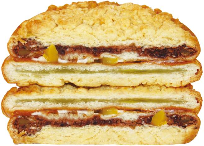 빅사이즈 맘모스빵 고소한 소보루 팥앙금 완두앙금 딸기쨈 버터크림 4ea, 1개, 600g