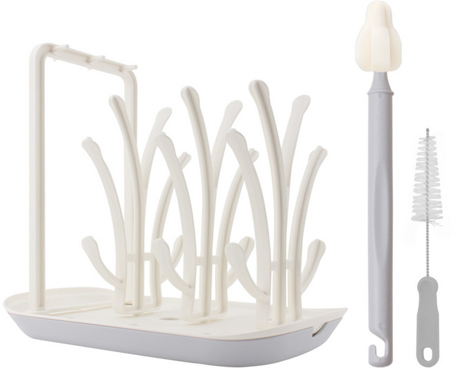 하이비 젖병 젖병솔 건조대 세척솔 세트