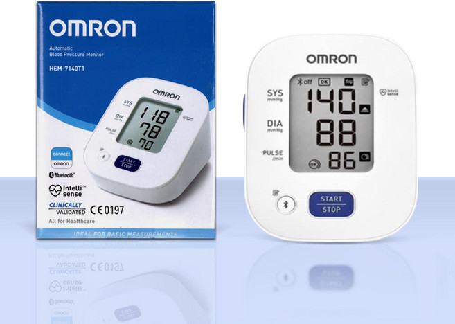 10위 - omron-healthcare 오므론 자동전자혈압계 HEM-7140T1, 1개, 본체+연성커프 중형+시험용 