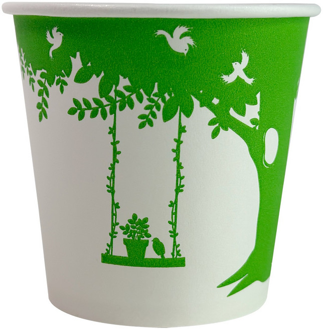 나무종이컵 6.5온스 1000개입 1BOX 천연펄프, 1개