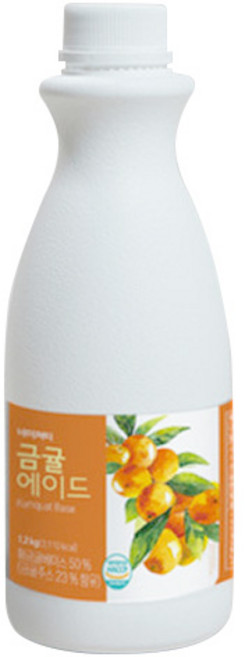 네이쳐티 금귤 에이드 1.2kg, 1개