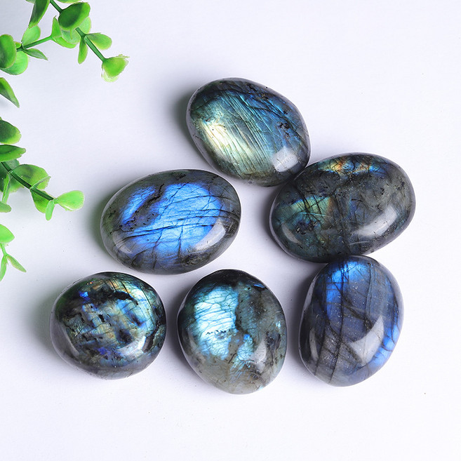 천연 라브라도라이트 원석 블루 수정 문스톤 힐링 명상 크리스탈 파워스톤 by 선연주