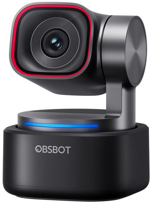 OBSBOT Tiny 3 4k 11.28 CMOS AI Youtube Twitch Zoom Teams 웹캠 업계 최초의 공간 오디오