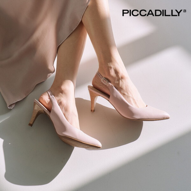 [피카딜리] [PICCADILLY] 745045 슬링백힐_라벤더(7cm)