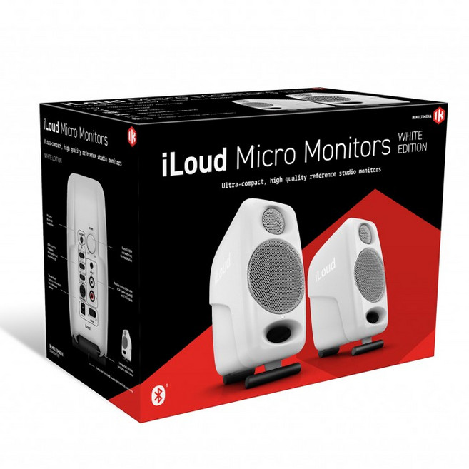 IK Multimedia iLOUD Micro Monitors 白色 藍芽監聽喇叭 540天保固