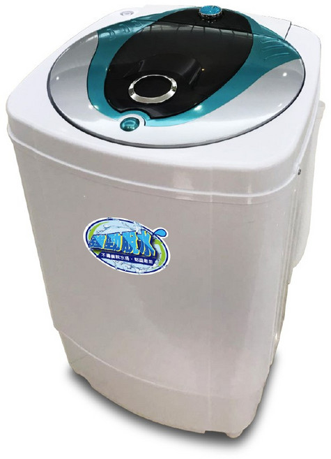 ZANWA 晶華 9公斤脫水機 ZW-T57，具備過熱保護與弧形光滑脫水槽, ZW-T57