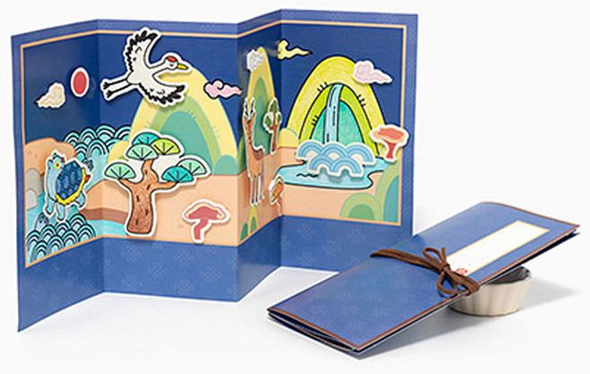 민화샵 전통 병풍 만들기 세트, 10세트, 십장생(TDPPP0681)