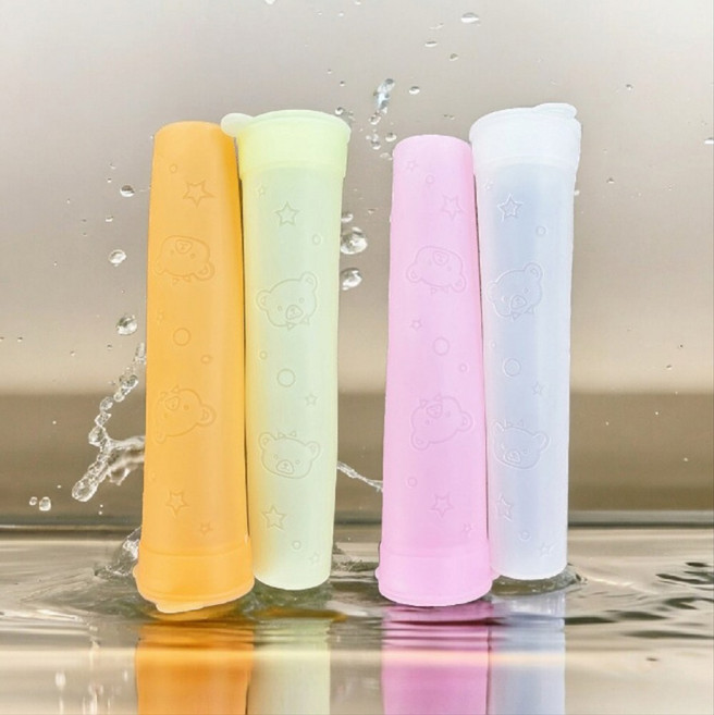 대코 실리콘 아이스크림-스틱2p 얼을틀 폴라포, 대코 실리콘아이스크림-스틱2p (색상임의배송), 1개