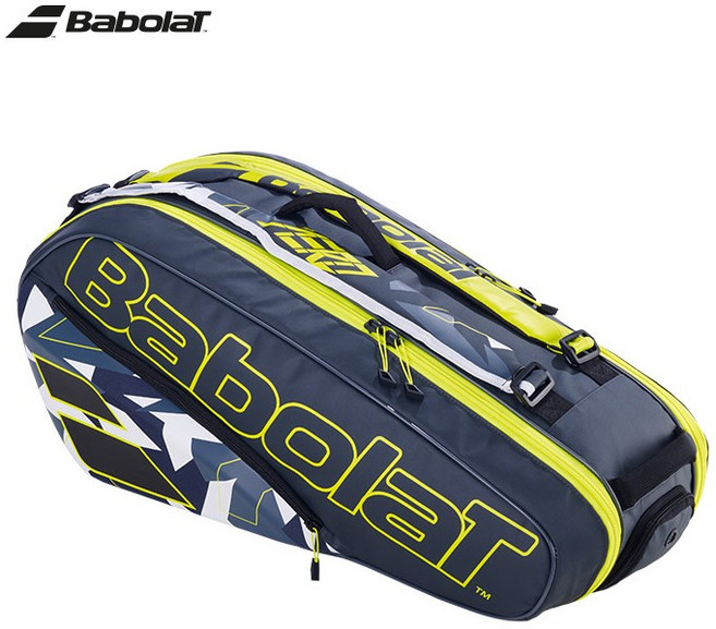 바볼랏 2023 퓨어 에어로 테니스 라켓 가방 백팩 PURE AERO RH6 6팩, 6개