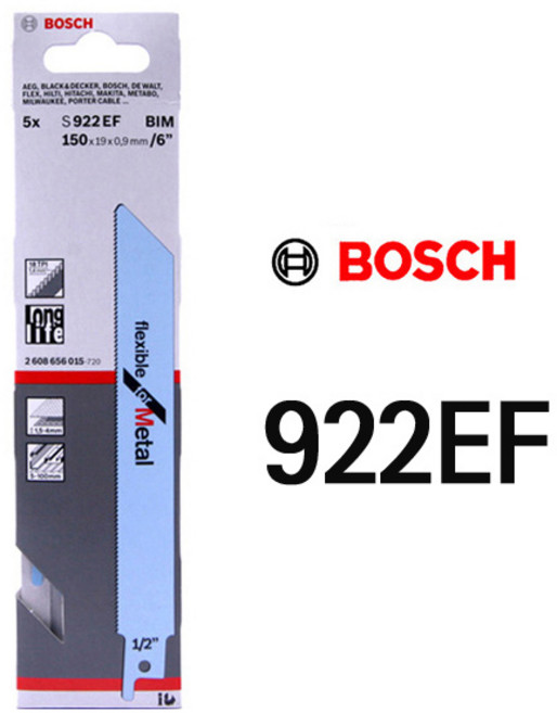 BOSCH 컷쏘날 5PCS 모음 택1 보쉬 컷쇼날 컷소날, BOSCH 철채용 컷쏘날 922EF