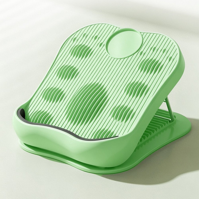 종아리 스트레칭 보드 발목 경사대 아킬레스건 햄스트링 릴렉서, 그린