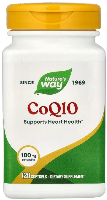 네이처스웨이 CoQ10 100mg 소프트젤 120정, 1개 - 쿠팡