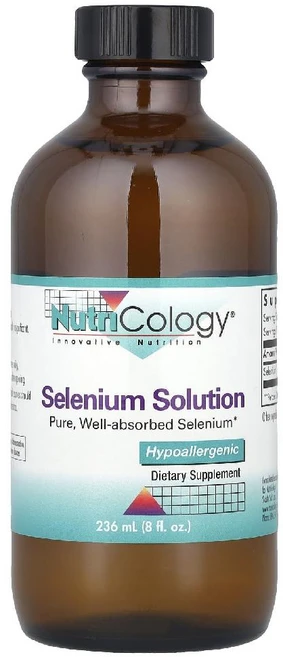 뉴트리콜로지 셀레늄 솔루션 Selenium Solution 리퀴드 액상 236ml - 쿠팡