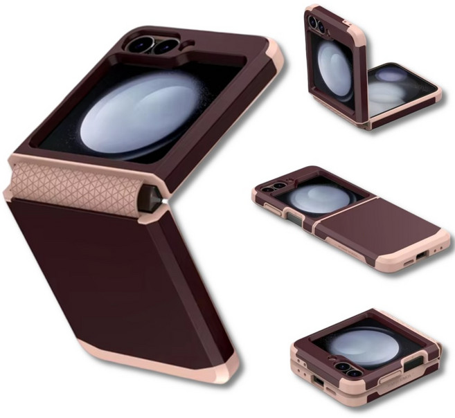 포스워백 갤럭시 z플립6 힌지보호 케이스