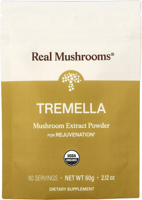 리얼머쉬룸스 흰목이버섯 버섯 추출물 분말 60g(2.12oz), 60g, 5개