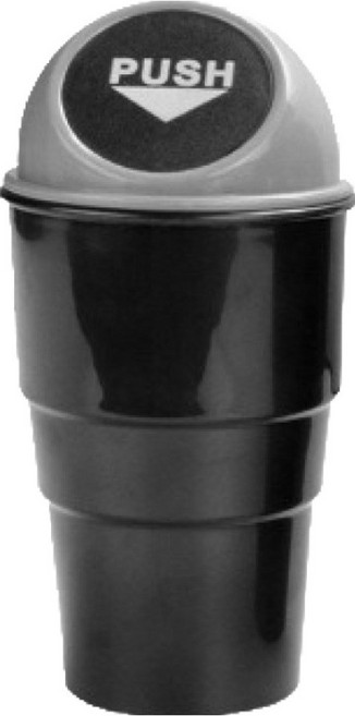 푸르른 차량용 휴지통 미니, 회색, 1개