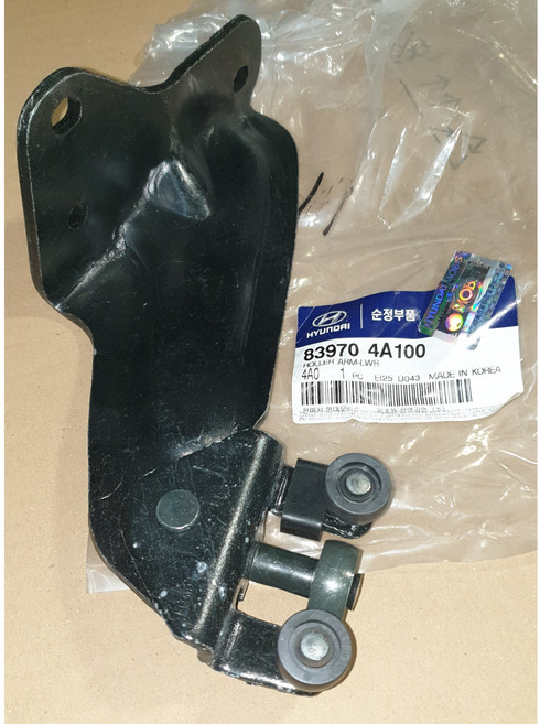 현대모비스 현대자동차 스타렉스 04년 이전 옆문짝 중간문 하부 롤러 암 83970-4A100 모비스 순정 신품 839704A100