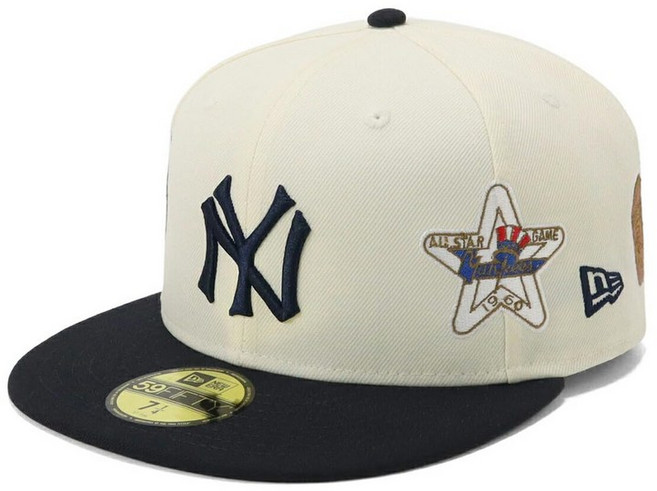 newera 59FIFTY 14335311 NER34C6620 MLB NY All Over UNDER VISOR 뉴 에라 캡 뉴욕 양키스