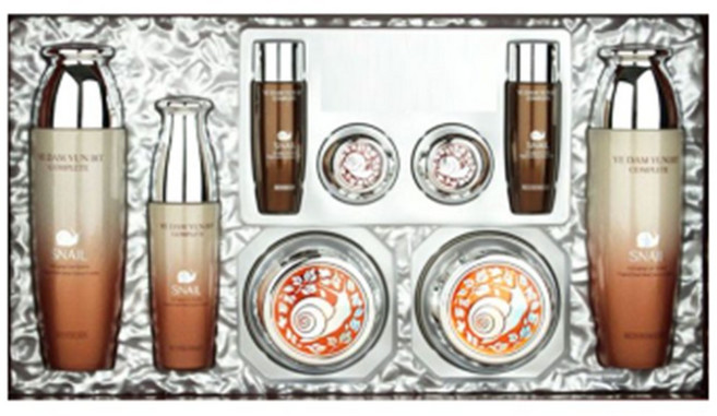 스네일 피부탄력 리프팅 링클케어 안티에이징 영양 화장품세트, 1개