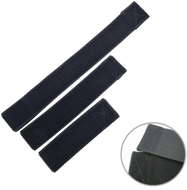 고탄력 벨크로밴드 치료기 고정밴드 다용도벨크로밴드 벨크로스트랩 운동찍찍이밴드 찍찍이밴드 텐스밴드 벨크로타이, 3개