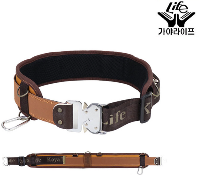 가야라이프/벨트KL-810/460g/폴리/작업용벨트/다용도 공구집/허리띠, 1개