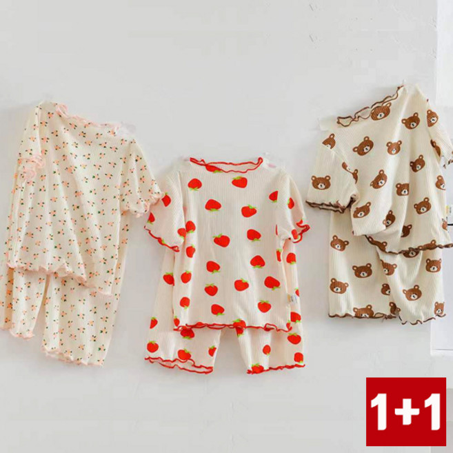 덤비꽃곰실내복1+1