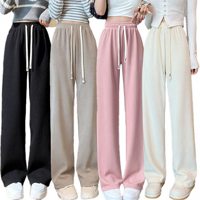 플로타임 골덴 와이드 코듀로이팬츠 밴딩바지