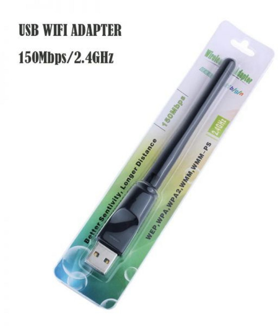 MAG250 IPTV 셋톱 TV 박스용 Usb wifi 어댑터 USB WiFi 동글/150Mbps 동글 ralink 7601 WIFI 위성 수신기, [01] 7601, 1개