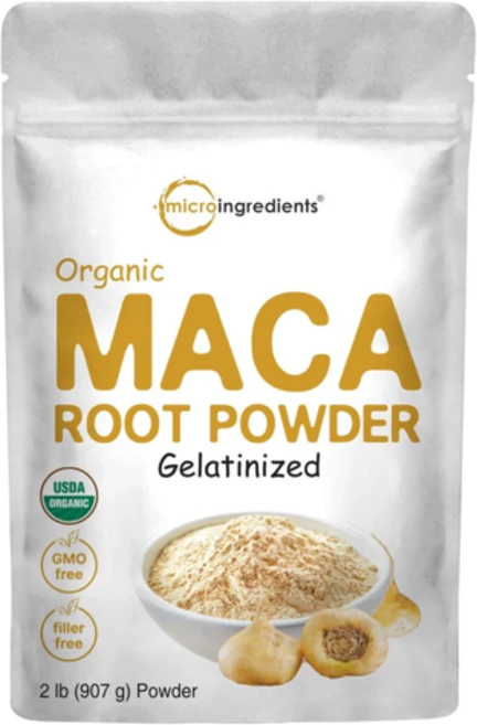 마이크로인그리디언트 마카 뿌리 파우더 907g Organic MACA ROOT Power, 1개 - 쿠팡