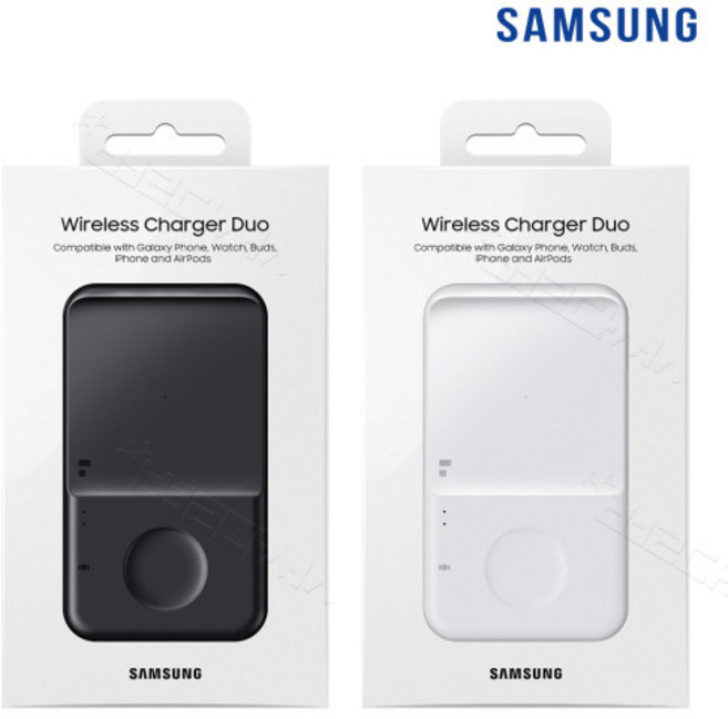 삼성전자 듀오 무선충전기 EP-P4300, 블랙, 1개