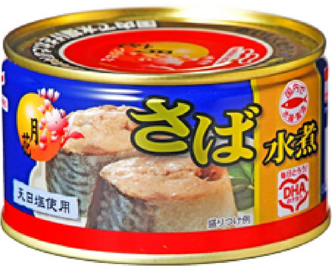 MARUHA NICHIRO 月花 水煮鯖魚罐頭, 1個, 200g