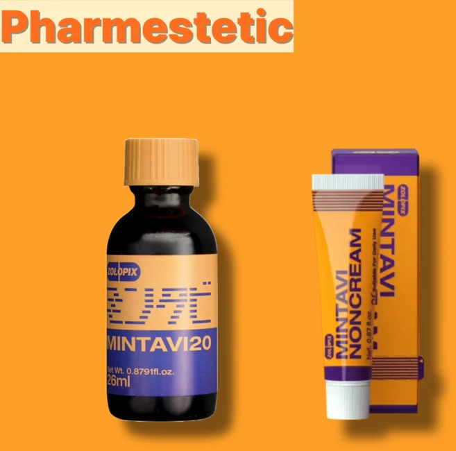 파메스테틱 민타비 논크림 민타비 앰플 세트 기미 잡티 크림 항산화 피부 미백 크림 피부과 화장품, 2세트 - 쿠팡