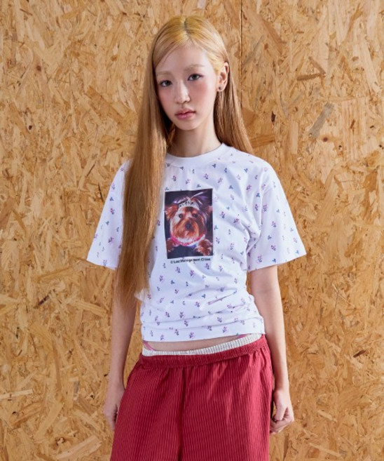[엘엠씨] LMC DDODDO TEE flower white