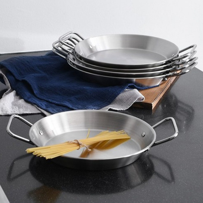 키친아트 올스텐 빠에야팬 플레이트 접시 20cm, (L) 키친아트 20빠야팬