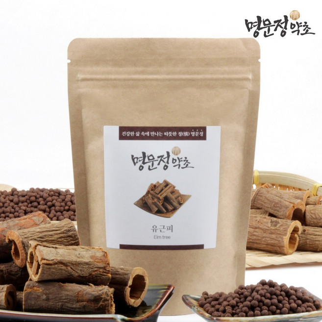 명문정약초 유근피환 코나무 느릅나무 뿌리 껍질 환, 1개, 200g