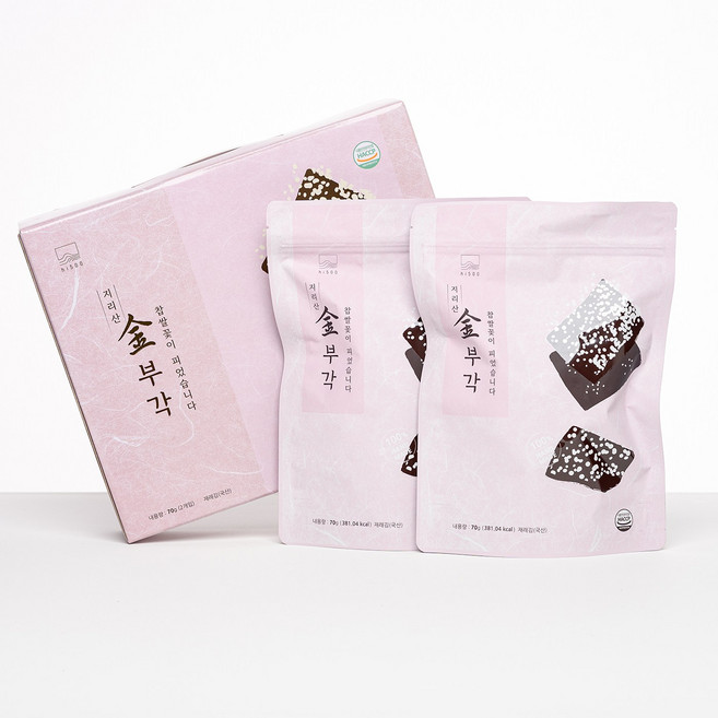 [하이오백] 지리산 금부각 한입부각, 1개, 70g