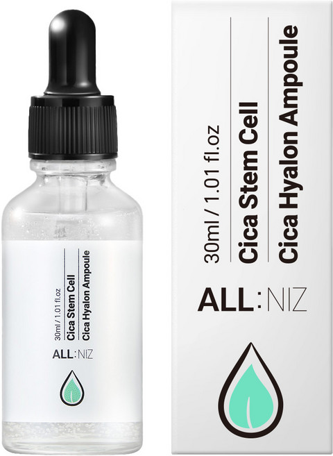 올니즈 시카줄기세포 히알론 피부진정 피부재생 고보습 수분충전 앰플, 1개, 30ml