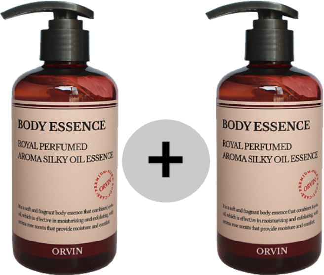 (1+1) 이벤트 오르빈 로얄 퍼퓸드 아로마 실키 호호바오일 바디 에센스 250g+250g