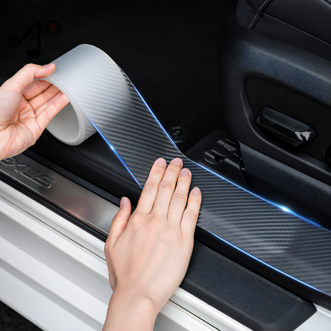 GE 프리미엄 차량용 PPF 필름 스크래치 방지 보호필름 반투명 3M, 반투명(카본패턴), 1개