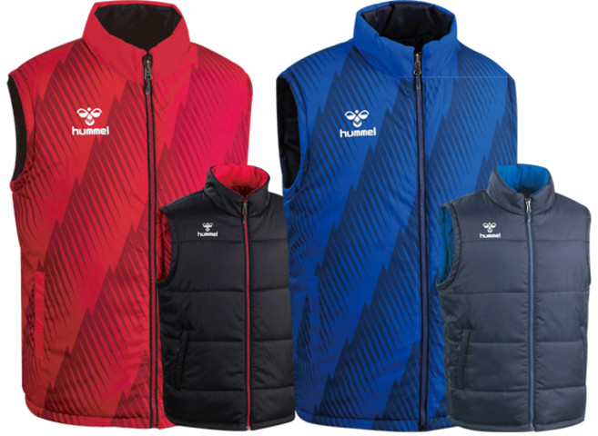 2022 F/W 험멜 양면 패딩 조끼 HM-6873