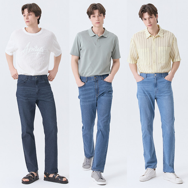 뱅뱅 25SS 썸머 남성 스트레이트 데님