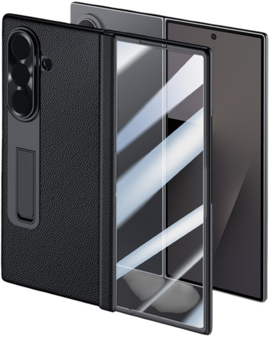 유도리스 갤럭시Z폴드7 NAPPA천연소가죽 사생활보호 풀커버 케이스