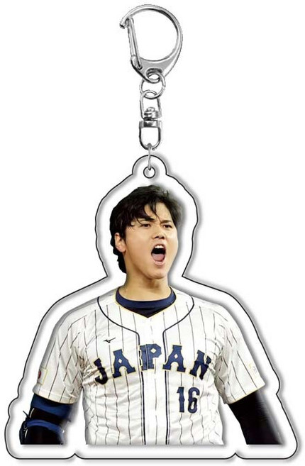 1+1 야구선수 오타니 쇼헤이 키링 피규어 모음 열쇠고리 키홀더 애니 액세서리 keyring Shohei Ohtani, B. 15219_55mm