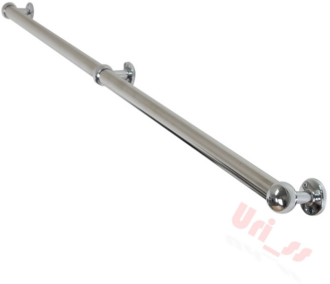 우리상회 스텐 계단 손잡이 60 120cm 수영장, 핸드레일180cmSet(스텐)