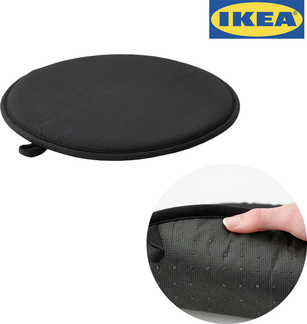 이케아 엔스프레켄 원형 카페 의자 방석