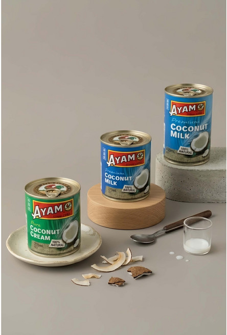 Ayam Brand 雄雞標記 特級椰奶, 1個, 400ml