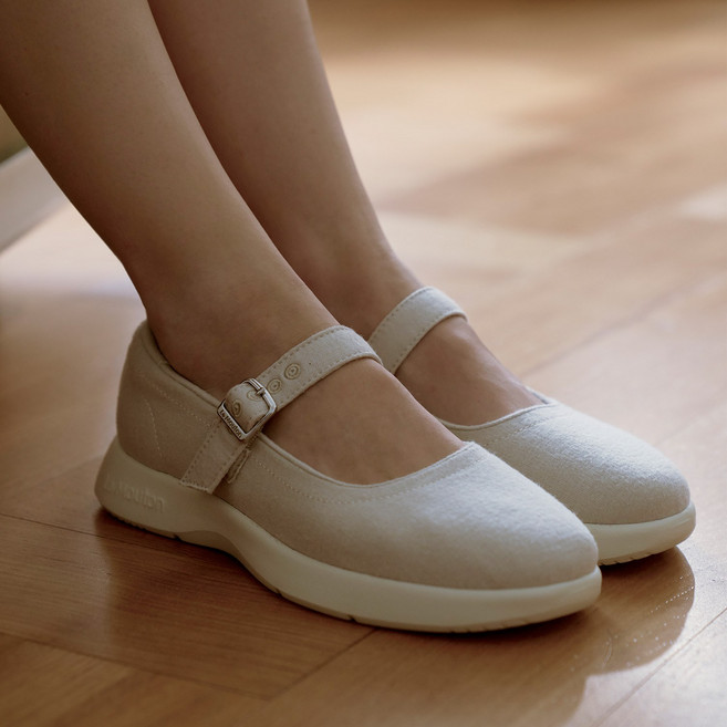 르무통 레츠 발 편한 메리노울 메리제인 운동화